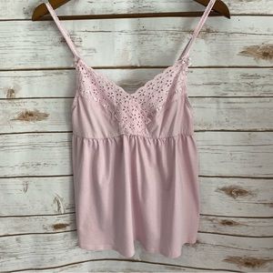 Victoria’s Secret pink camisole.  Size Small.